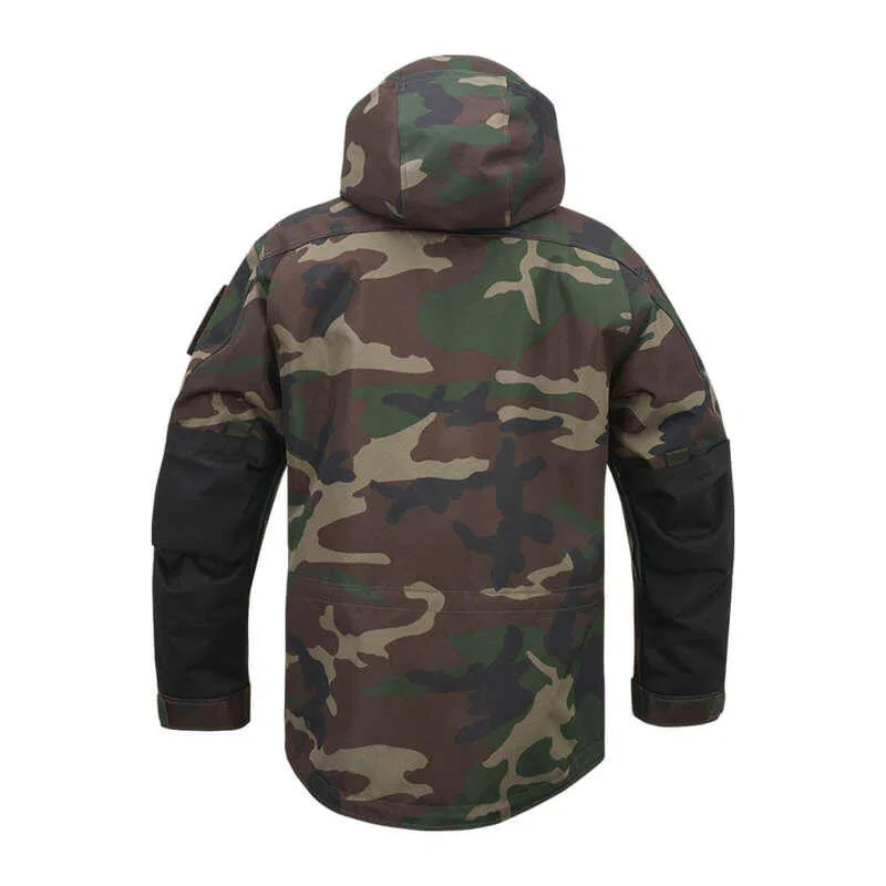 Мужская куртка для активного отдыха Performance Outdoor Jacket Brandit, Camouflagefarben Naturholzfarben Braun — фото 2