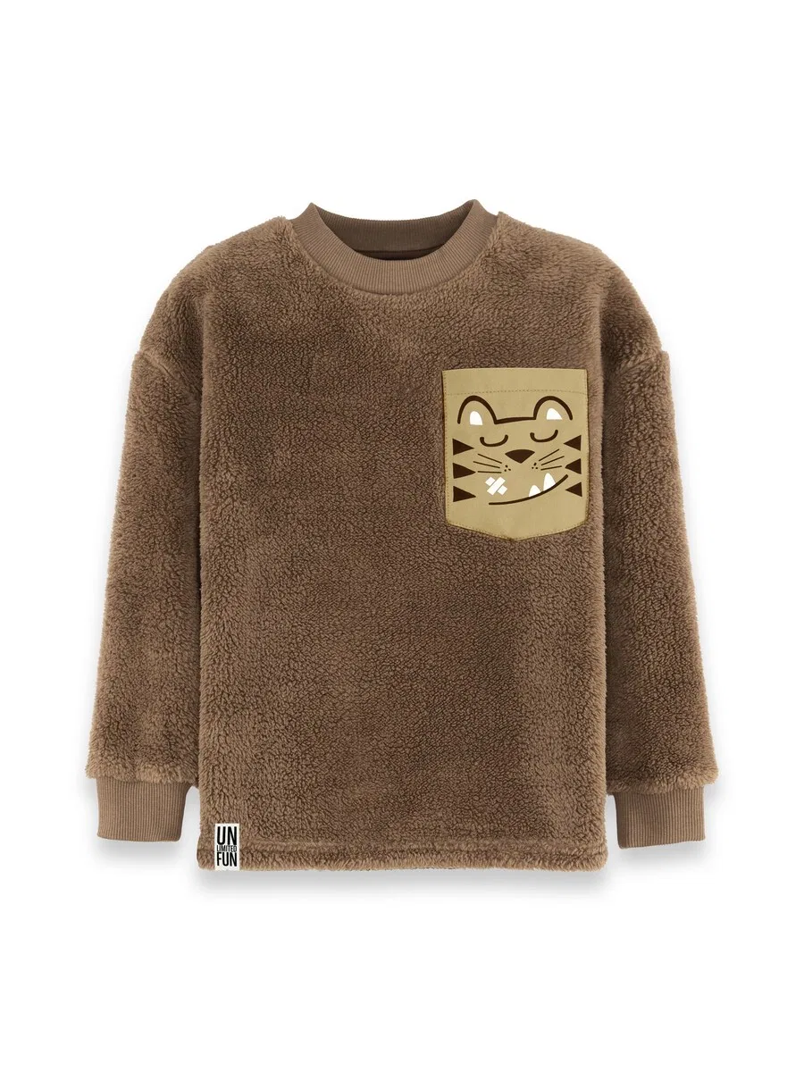 Свитер Denokids карамельного цвета