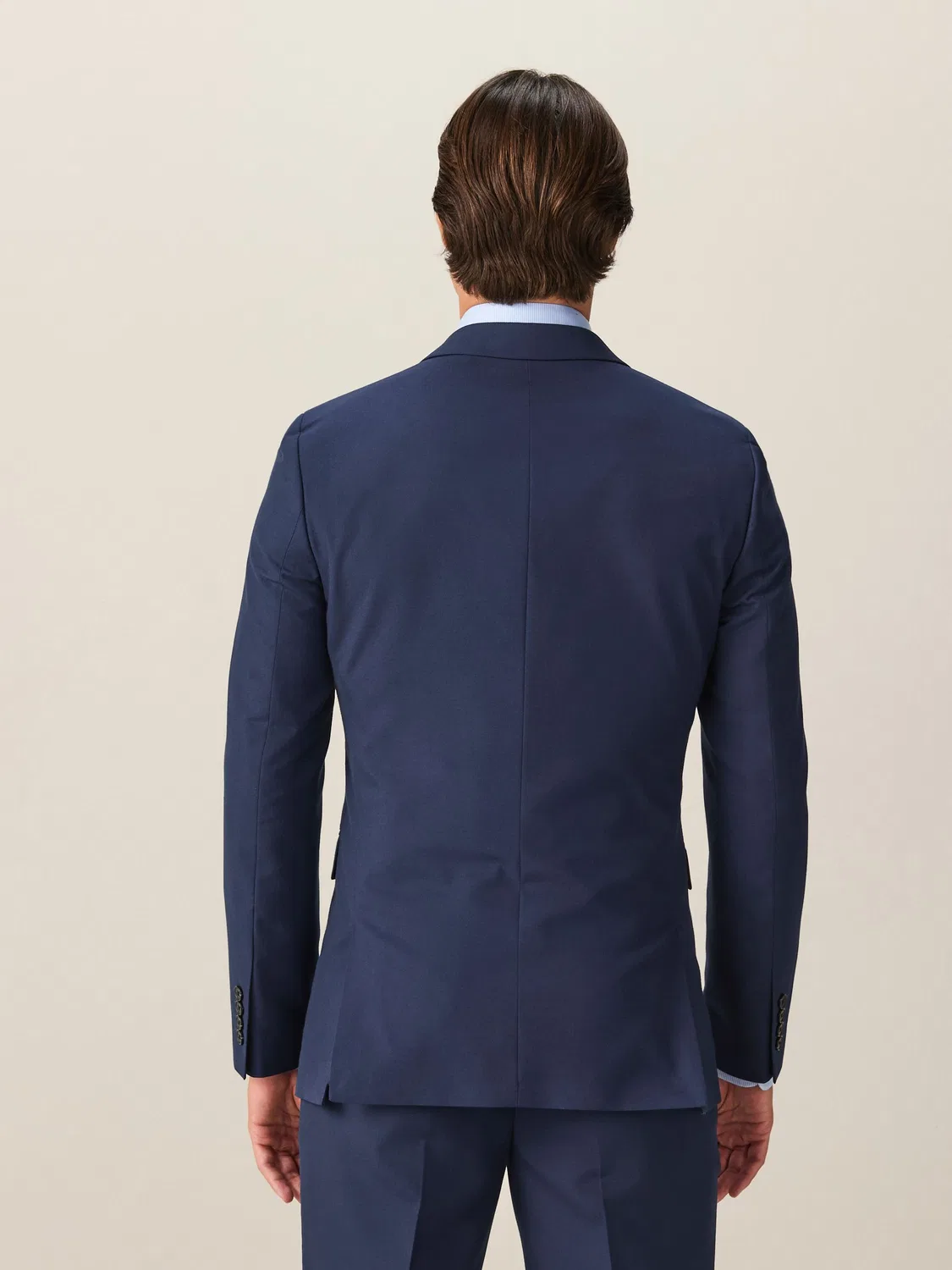 Пиджак Slim Fit на двух пуговицах Next, ярко-синий — фото 3