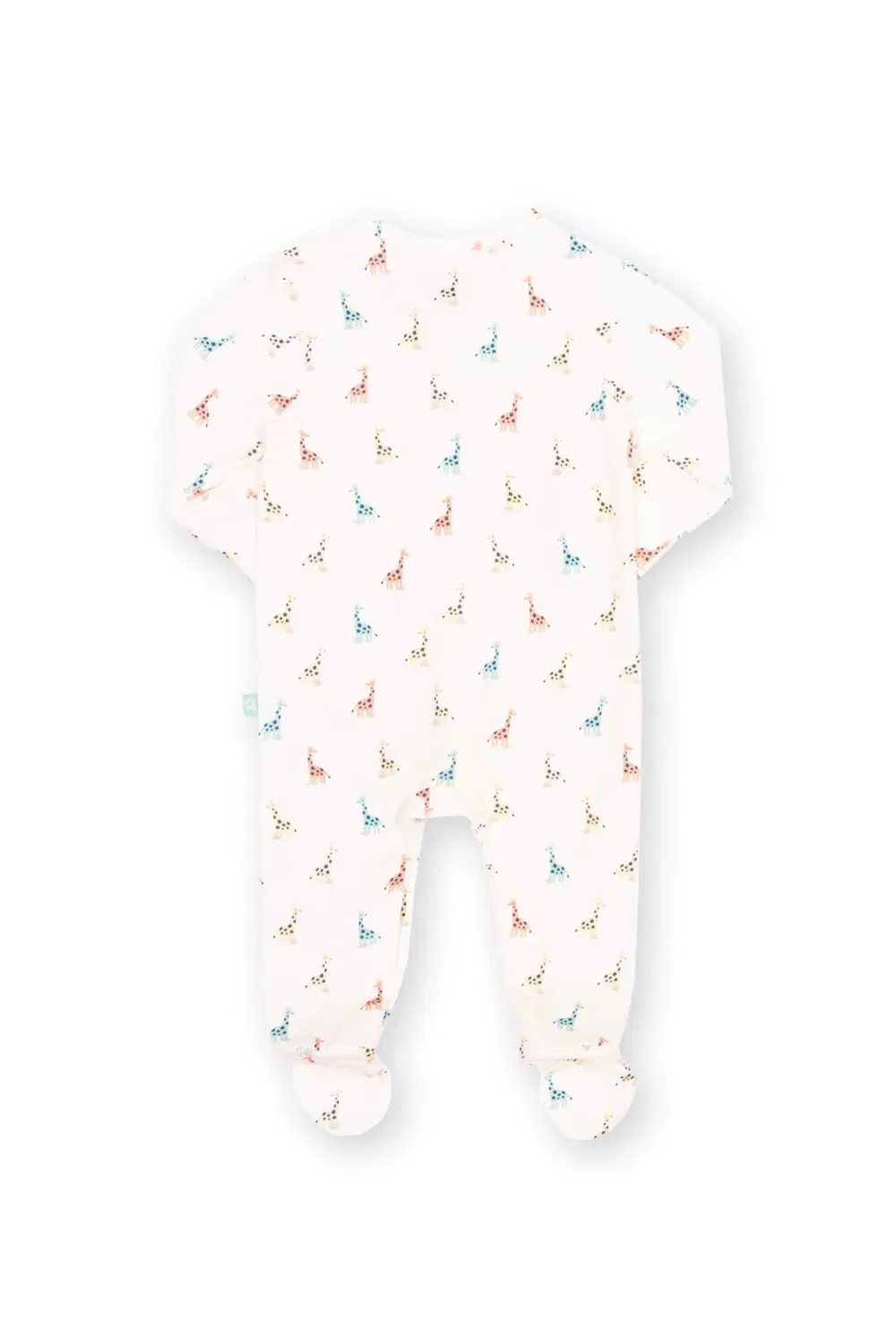 Детский слип с принтом Sweet Giraffe Kite, Cream — фото 3