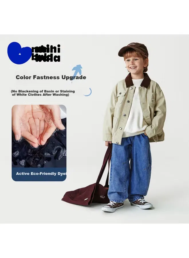 Штаны джинсовые устойчивые к выцветанию Minibala
