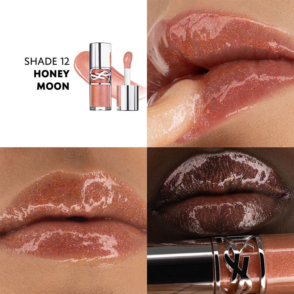 Блеск для губ Yves Saint Laurent Loveshine Plumping, 12 Honey Moon, 6 мл — фото 3