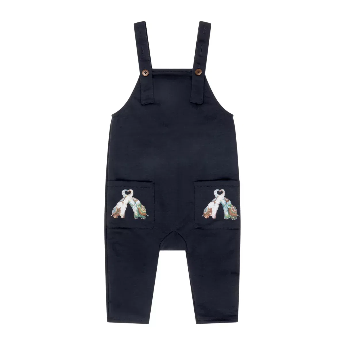 Детский комбинезон для мальчиков с принтом Elefante Mixed Up Clothing, Blue
