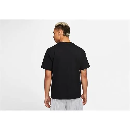Мужская хлопковая футболка Nike Outline 90, Цвет: Schwarz — фото 2