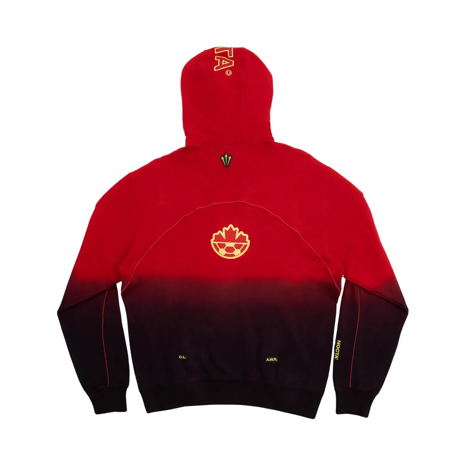 Худи Nike Canada x NOCTA O Can Fleece Cs, красный — фото 2