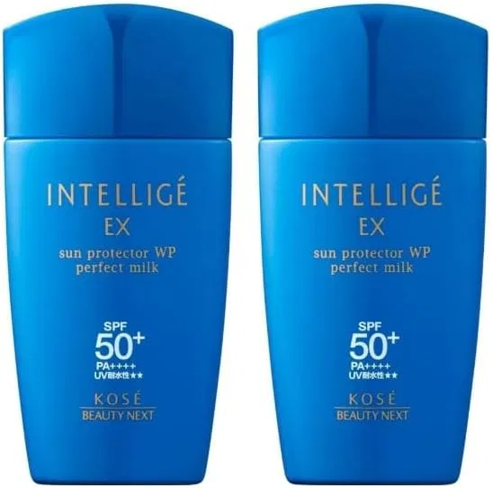 Солнцезащитное молочко Anterige EX Sun Protector WP Perfect Milk, набор 2 шт, 50 г