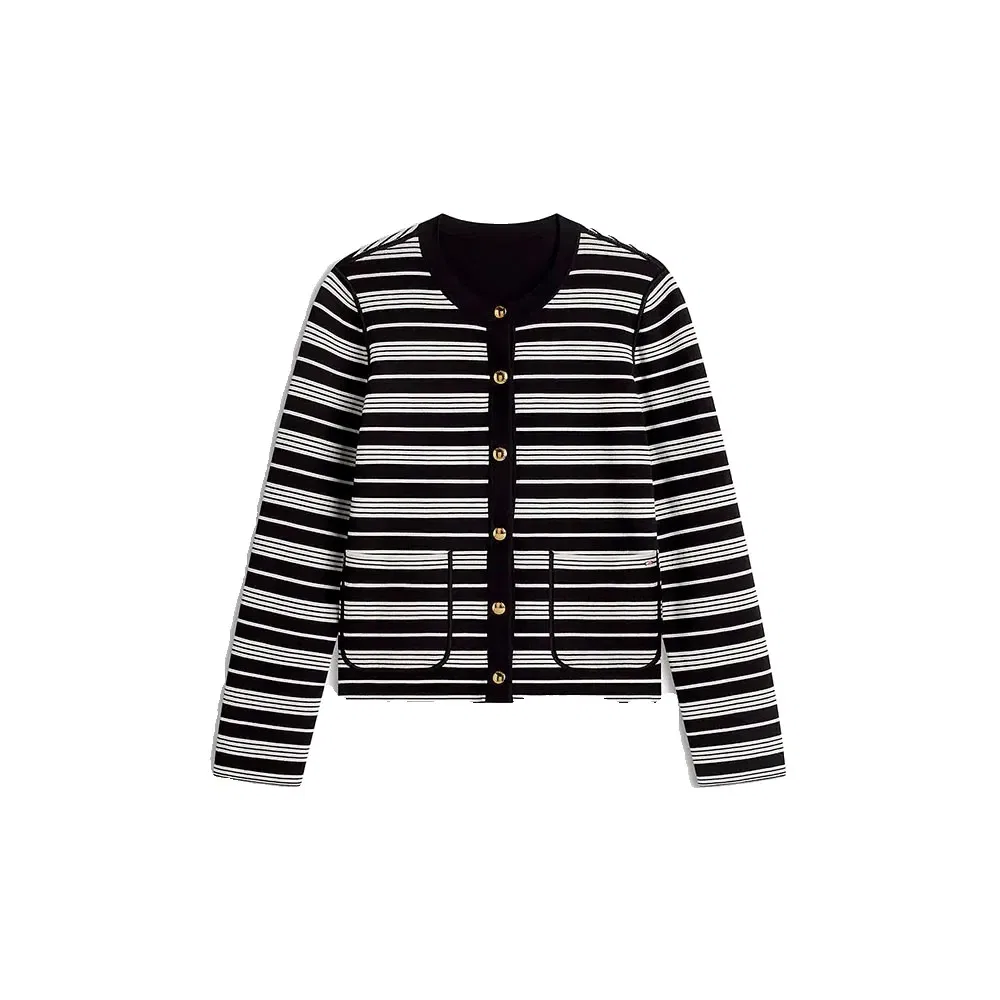 Женский кардиган с рукавом три четверти Tommy hilfiger, Black — фото 3