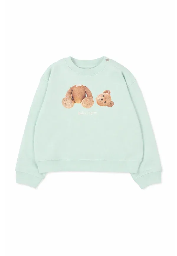 Худи с принтом Unisex Palm Angels Green, зеленый