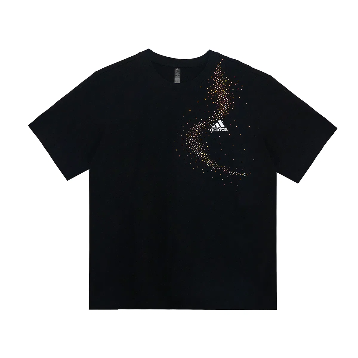 Футболка с круглым вырезом, Unisex, Adidas, Black