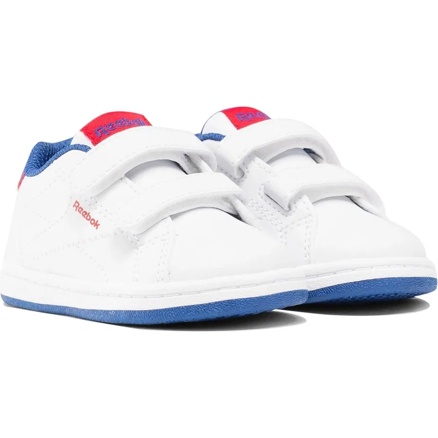 Детские кроссовки с липучками Rbk Royal Complete Cln 2.0 Reebok, Бело-синий