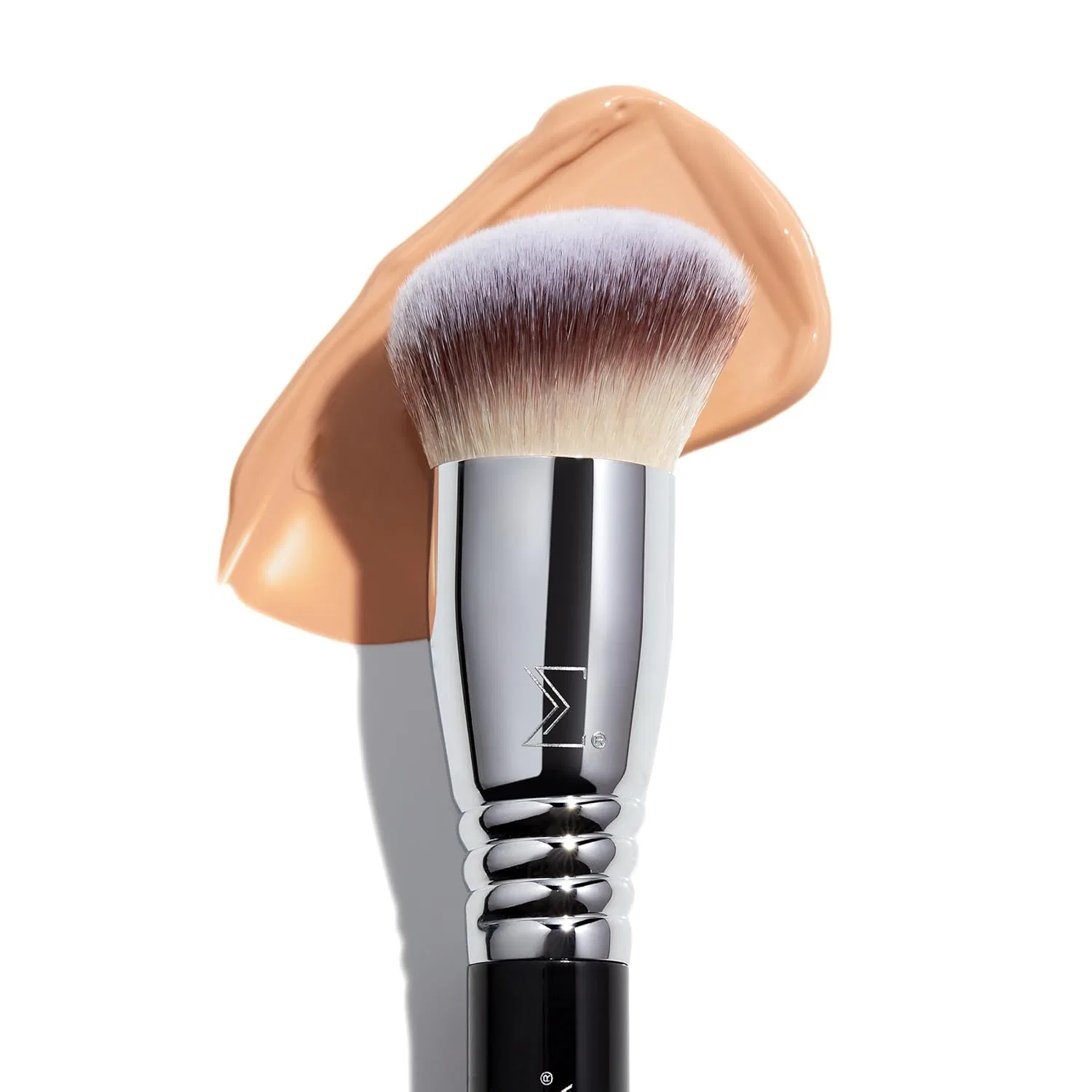 Кисть для тонального крема F48 Soft Deck, Sigma Beauty, Черный — фото 3