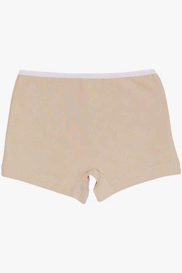 Детские боксеры для мальчиков с принтом Hello Text Print Breeze, Beige — фото 2