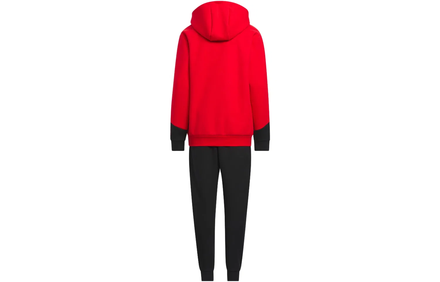 Детский спортивный комплект для мальчиков с худи и брюками Adidas, Scarlet/Black — фото 4