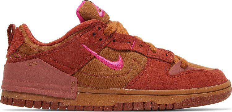 

Кроссовки Nike Wmns Dunk Low Disrupt 2 'Desert Bronze', коричневый