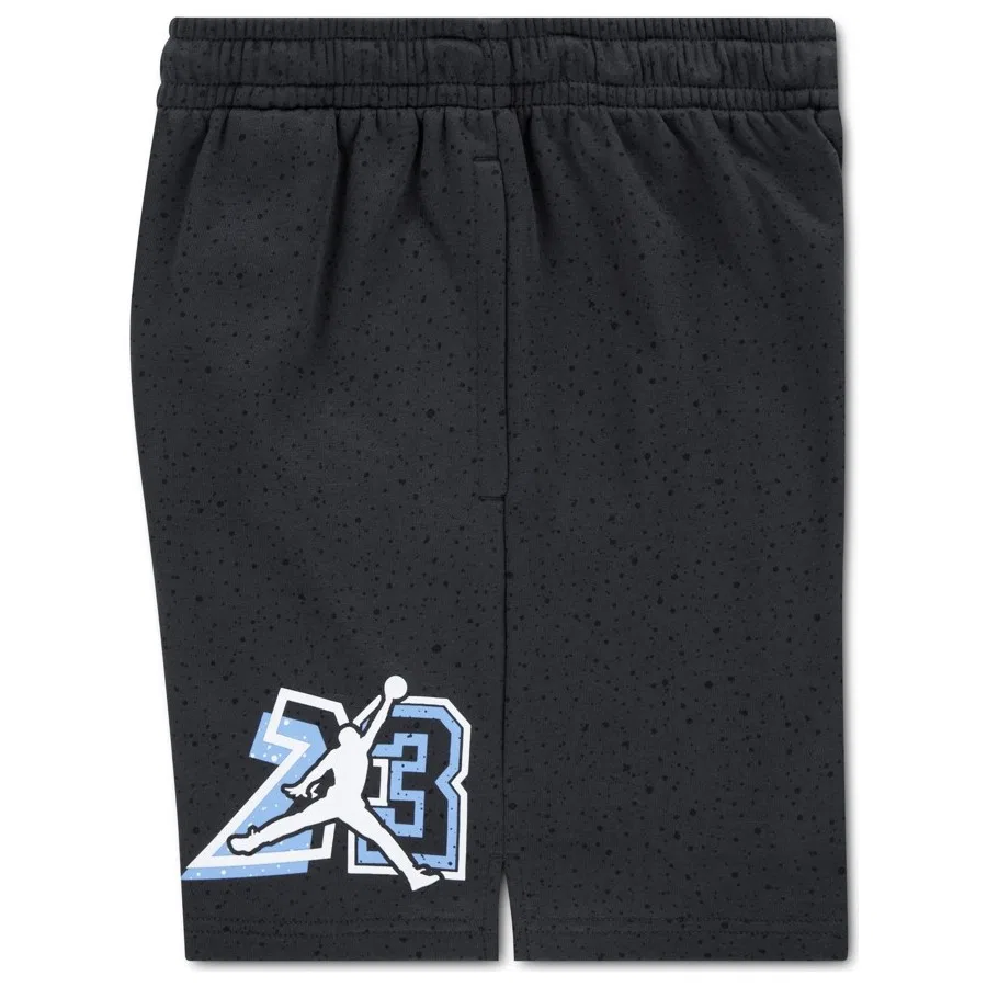Детские спортивные шорты Jordan In The Paint Ft Short, Nike, Темно-серый/Синий/Черный — фото 4