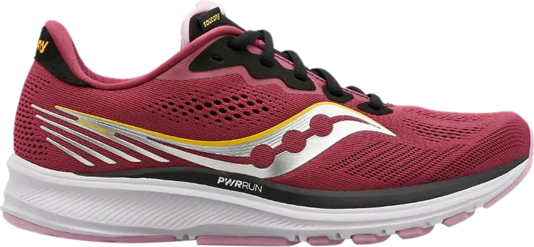Кроссовки Saucony Wmns Ride 14 Quartz ViZiGold, красный