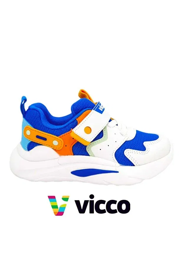 Детские кроссовки для девочек текстильные Birdy Kids Sapor Shoes Vicco, Sax