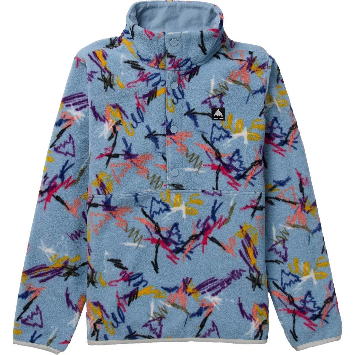 Флисовая анорак-кофта Cinder Fleece Burton, Scribble