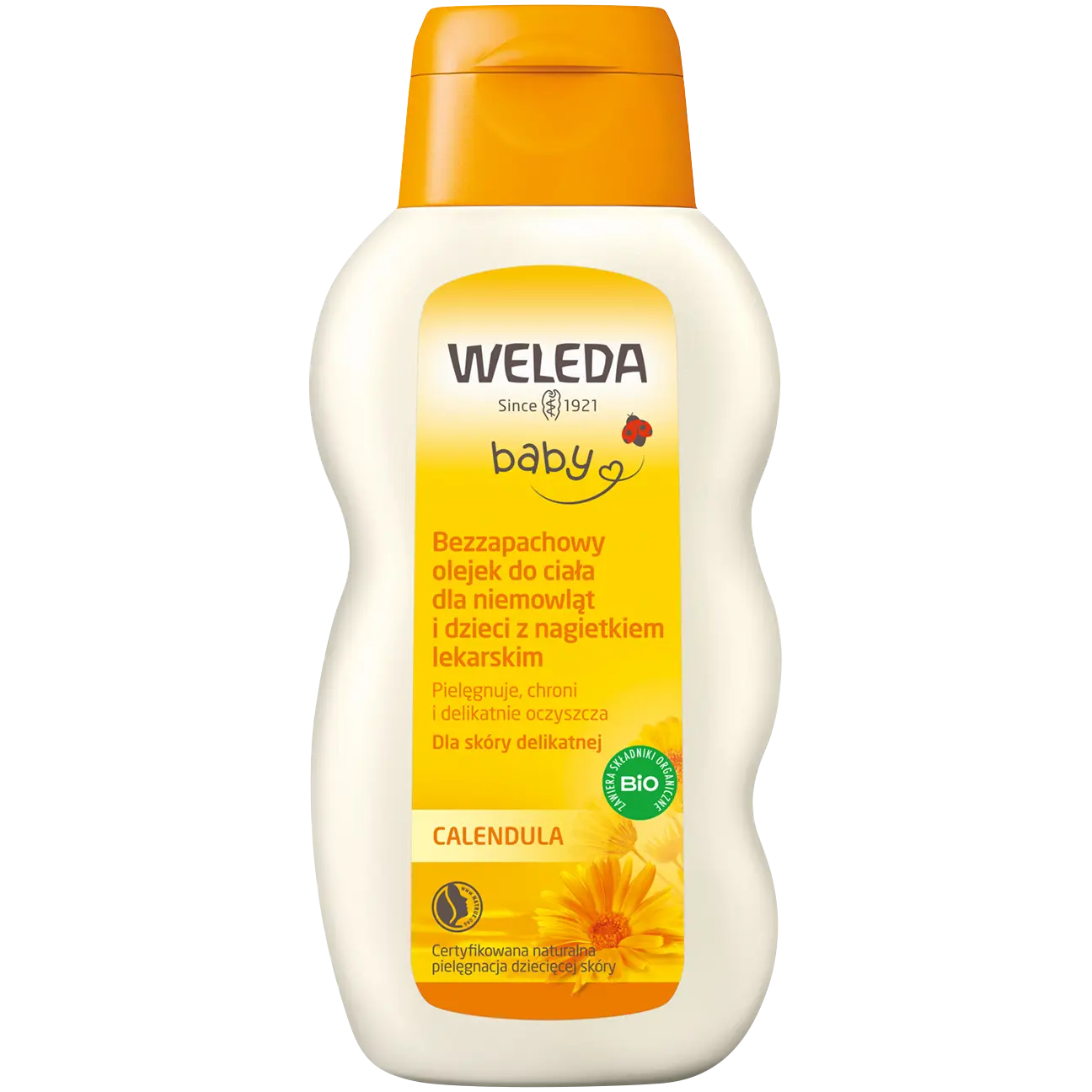 

Weleda масло для тела без отдушек для младенцев и детей с календулой, 200 мл