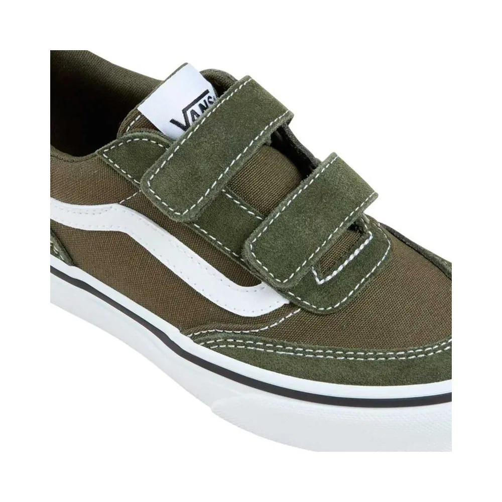 Детские кроссовки Brooklyn Ls V, Green Vans — фото 4