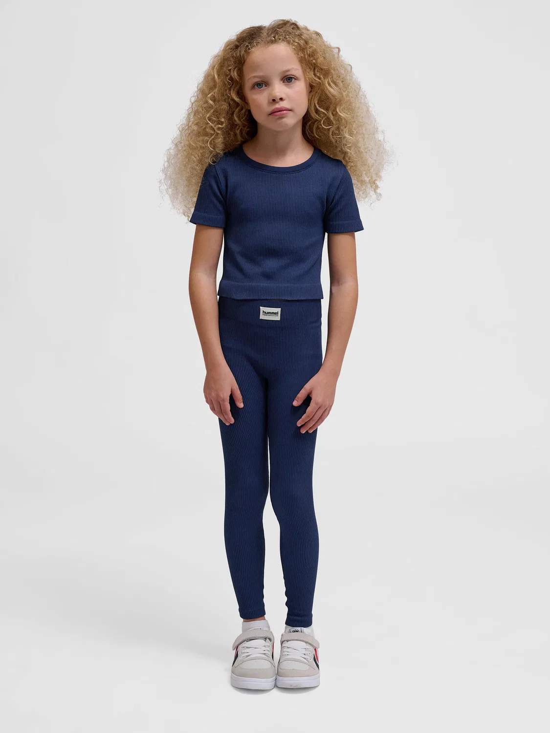 Детская футболка с длинным рукавом Hmljr Seamless Hummel, Mitternachtsviolett — фото 4