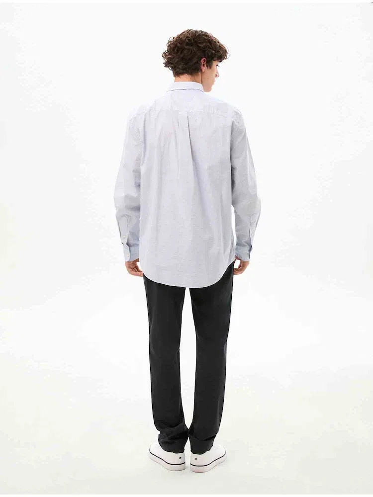 Рубашка с мелким узором, Regular fit TOMMY HILFIGER, Sky Blue — фото 3