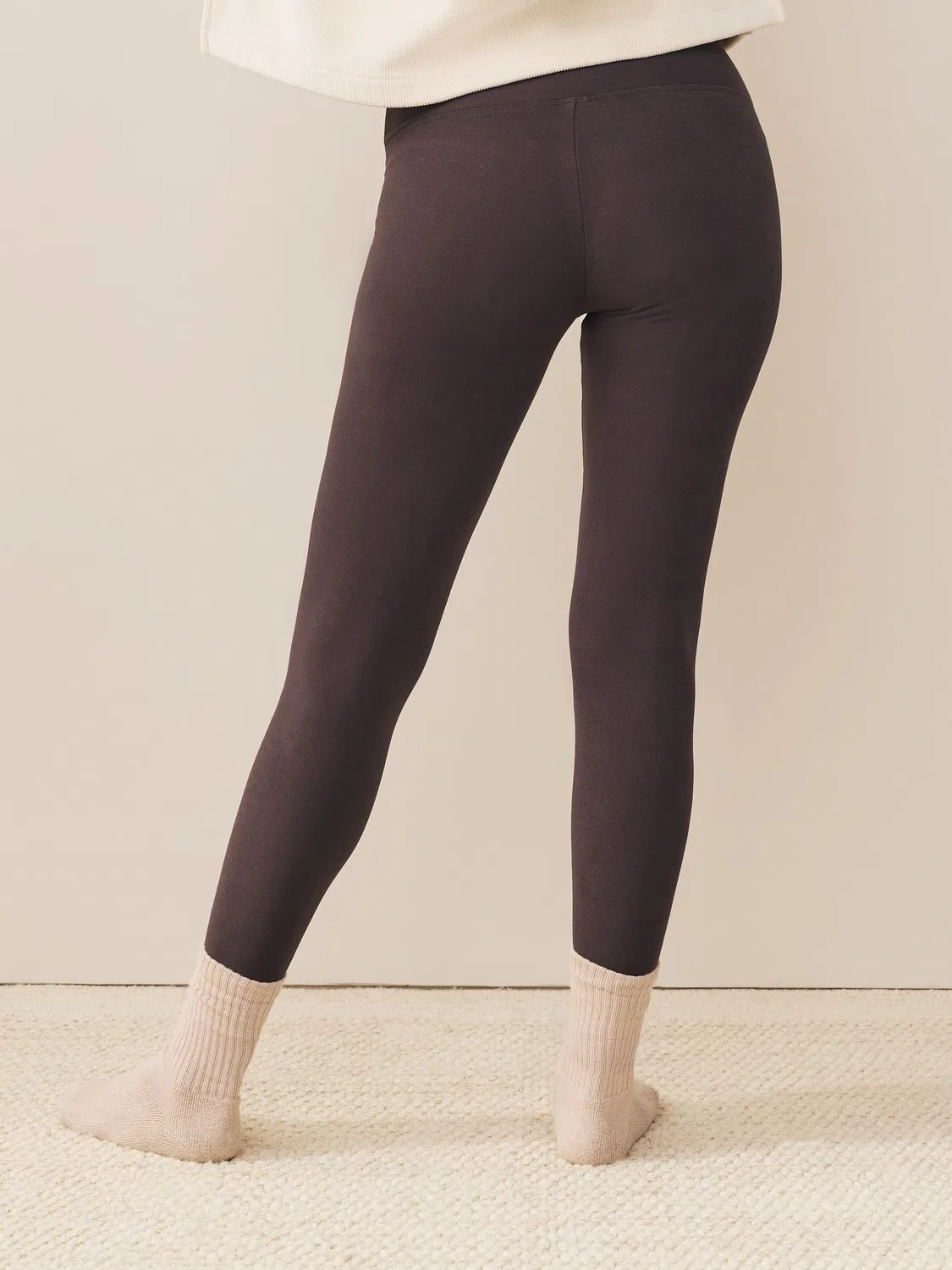 Леггинсы флисовые Chocolate Brown Next, коричневый — фото 3