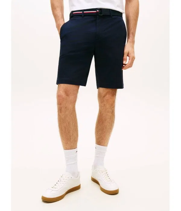 Мужские шорты чинос с ремнем Denton Tommy Hilfiger, Blu Marino