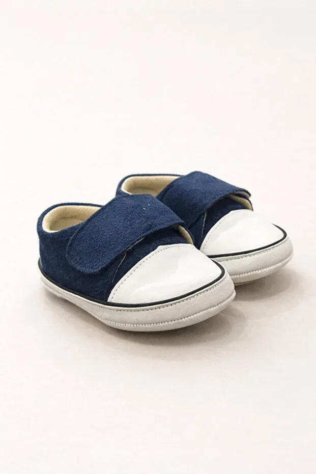 Детские туфли для девочек без задника с принтом Minissa Baby Kids, Navy Blue
