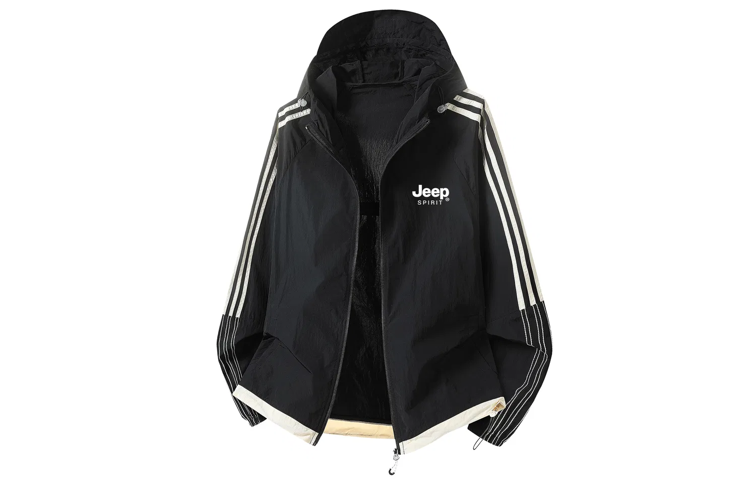 Детская куртка для защиты от солнца с длинным рукавом, JEEP SPIRIT, Almond White — фото 3