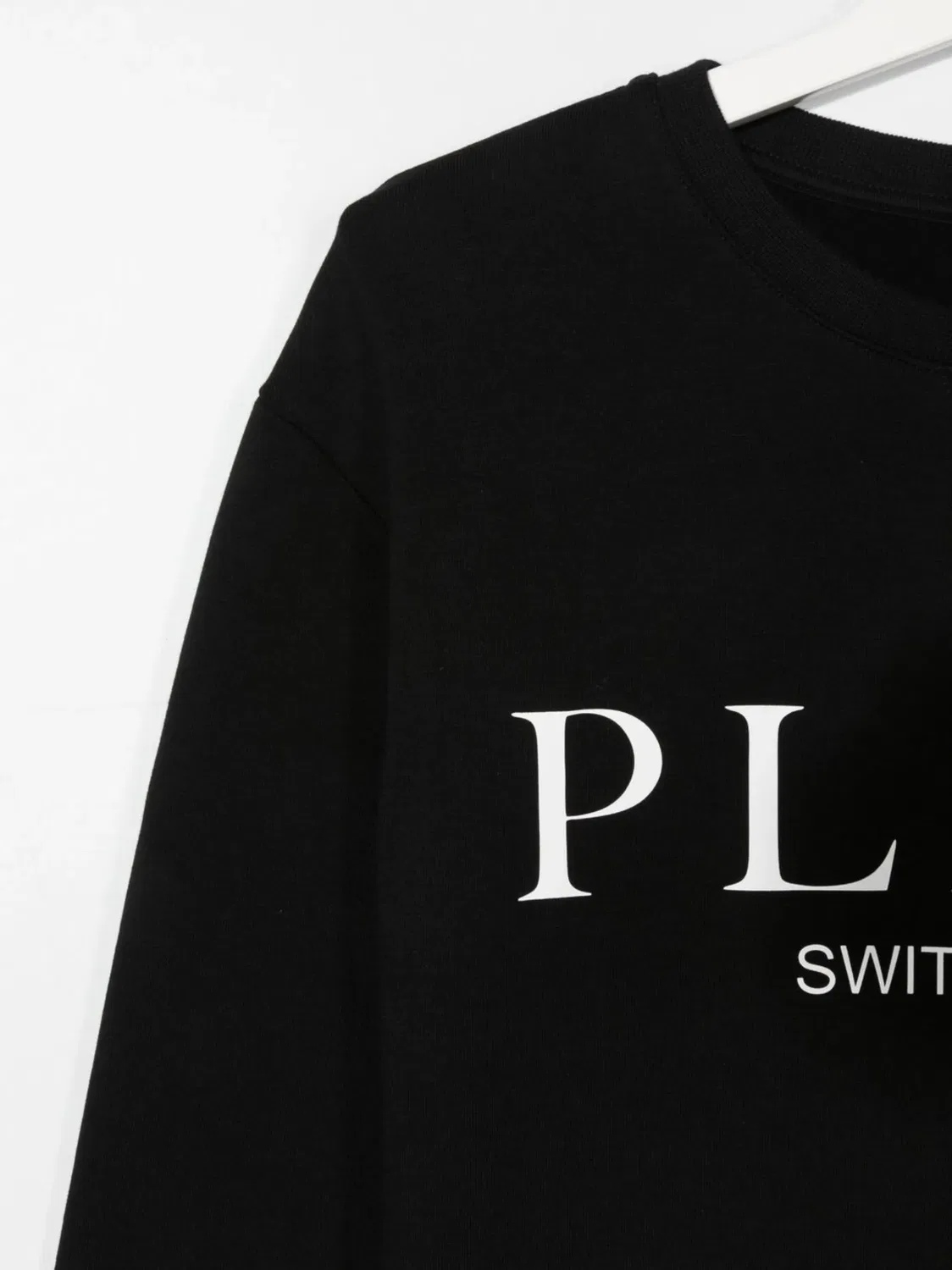 Philipp Plein Детская толстовка с логотипом, черная — фото 3