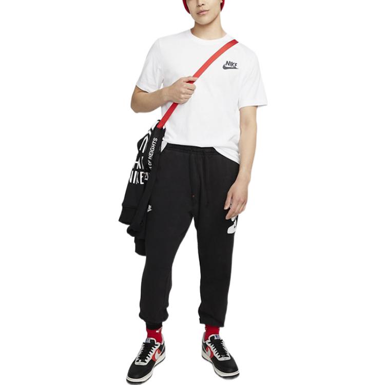 Спортивные брюки Nike NSW Washed French Terry Pants 'Black' DQ4176-010 — фото 3