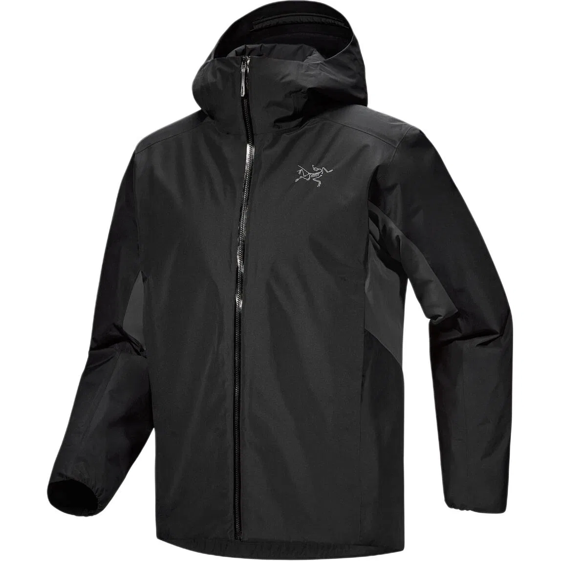 Мужская куртка-пуховик с капюшоном Solano GORE-TEX Insulated Arcteryx, Stratus Blue/Deep Stratus Blue/Stratus/Dk Stratus — фото 4