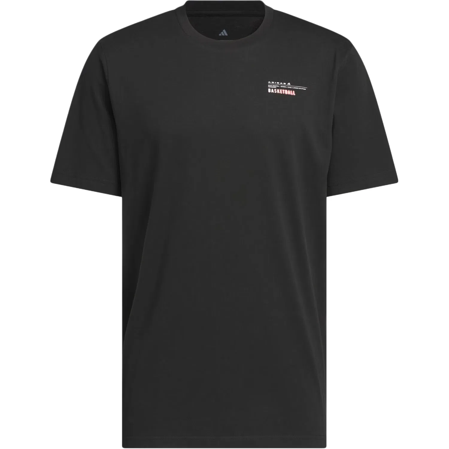 Мужская футболка с принтом Adidas, Black