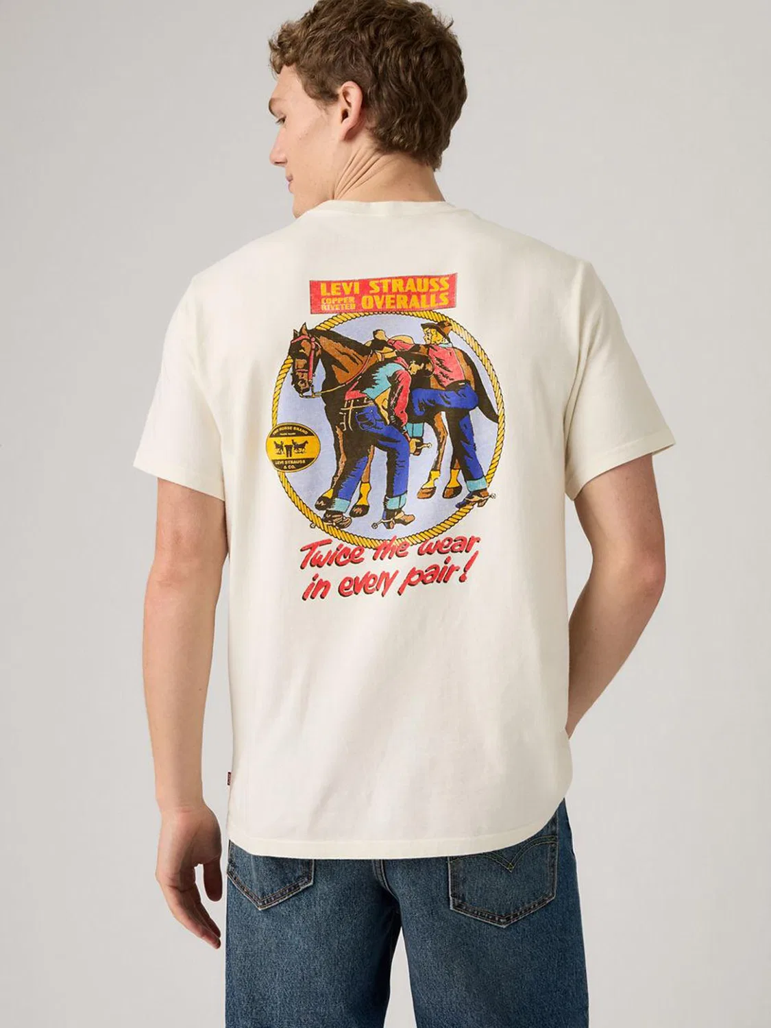 Футболка с принтом Archival Levi's, Архивный — фото 2