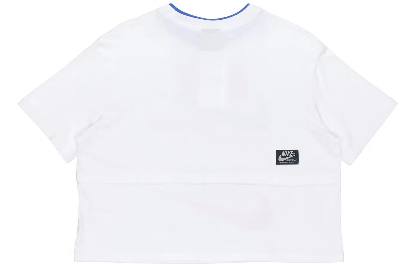 Футболка с принтом Icon Clash Nike, белая — фото 2