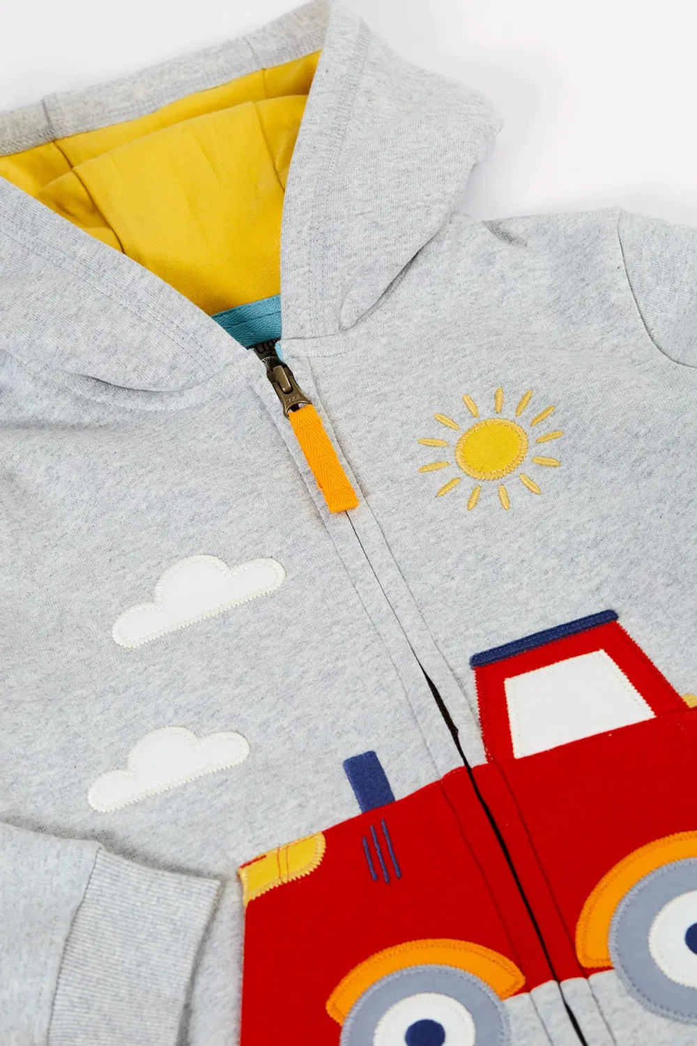 Детский худи Carbis Frugi, Grey — фото 3