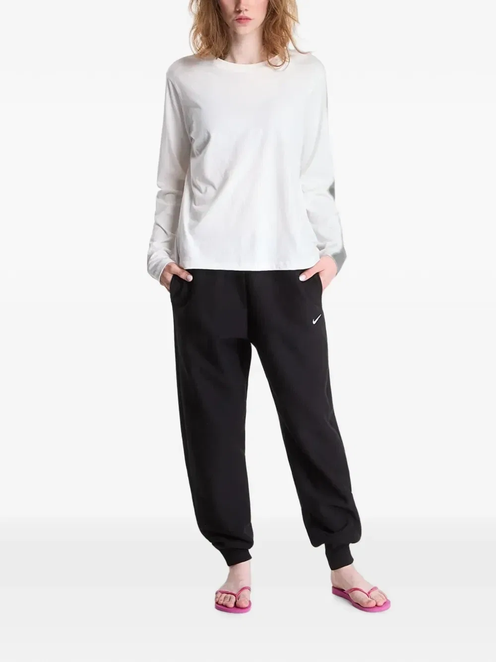 Спортивные брюки Studio из флиса Nike, черный — фото 2