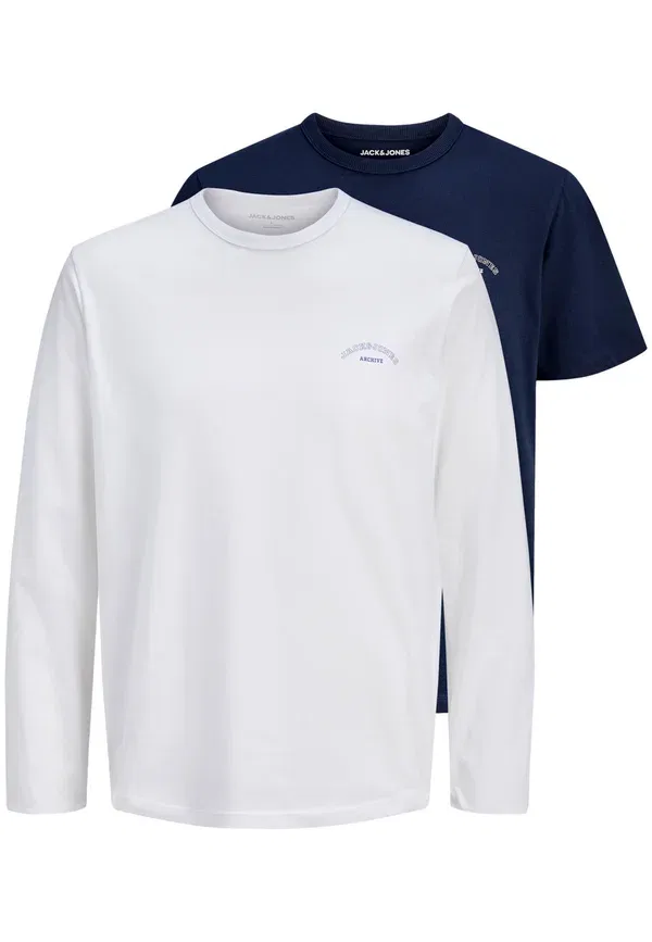Комплект из 2 детских базовых футболок Jack & Jones, белый — фото 3