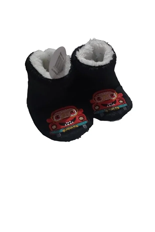 Детские тапочки с вышивкой Ay Online, Black And Red Car
