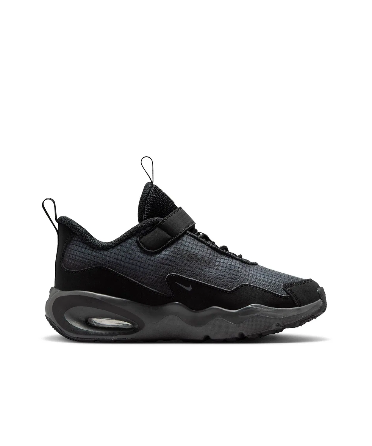 Детские кроссовки с длинным шнурком NIKE Air Max Nova PS, Black — фото 2