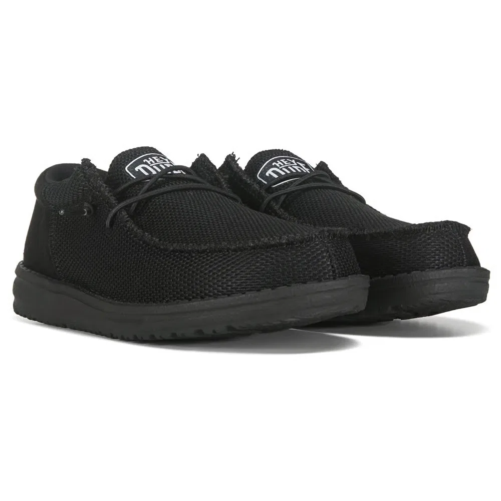 Детские слипоны Wally Heydude, Black Mono