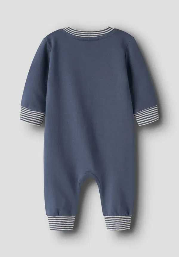 Комбинезон с вышивкой Jumpsuit Name It, Vintage Indigo, индиго — фото 4