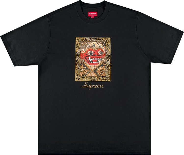 

Футболка Supreme Barong Patch Short-Sleeve Top 'Black', черный