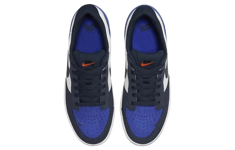 Кроссовки Nike SB Force 58, белый/темно-синий — фото 4