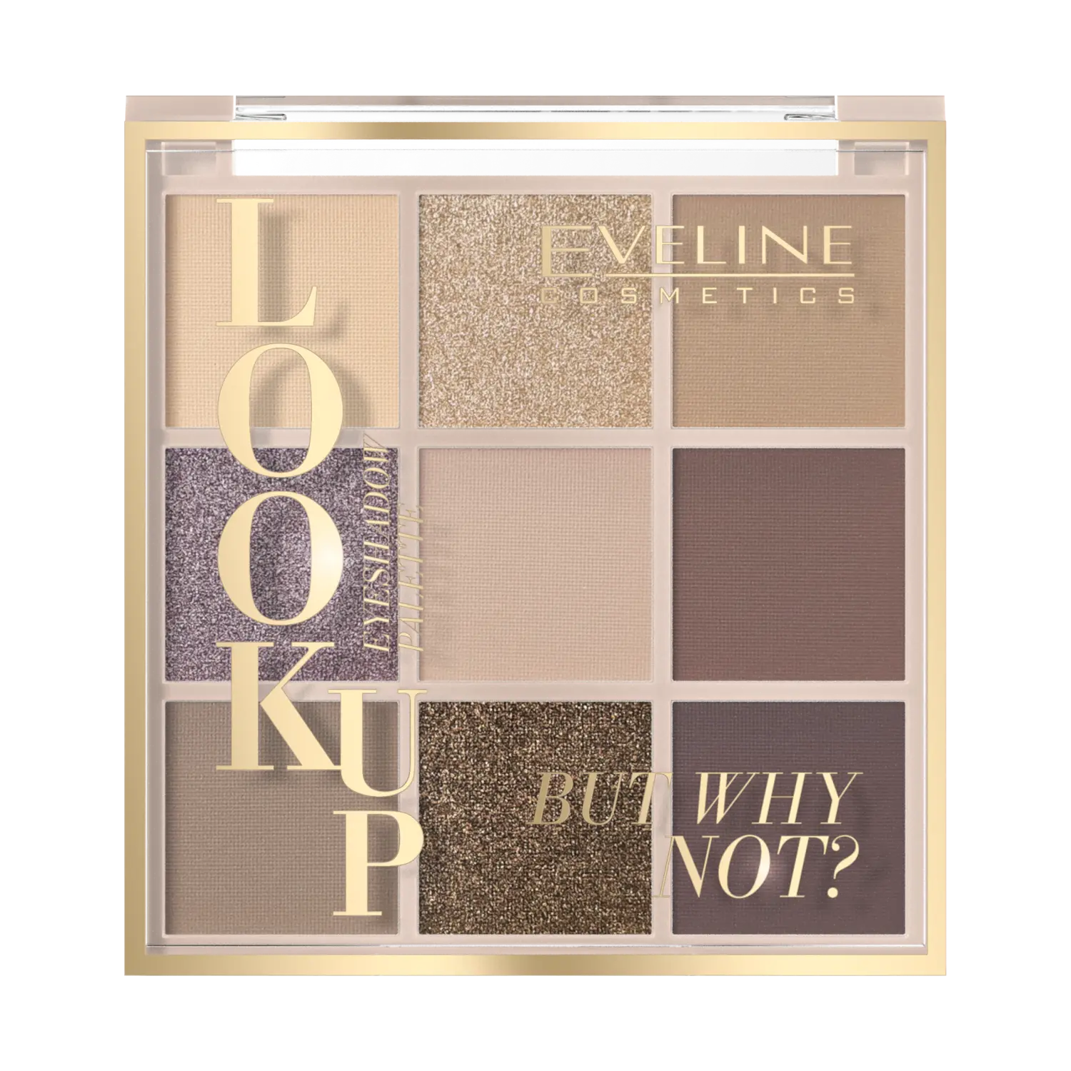 

Eveline Cosmetics Look Up But Why Not палетка теней для век, 10,8 г