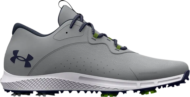 

Бутсы Under Armour Charged Draw 2 Golf Wide Grey Midnight Navy, серый