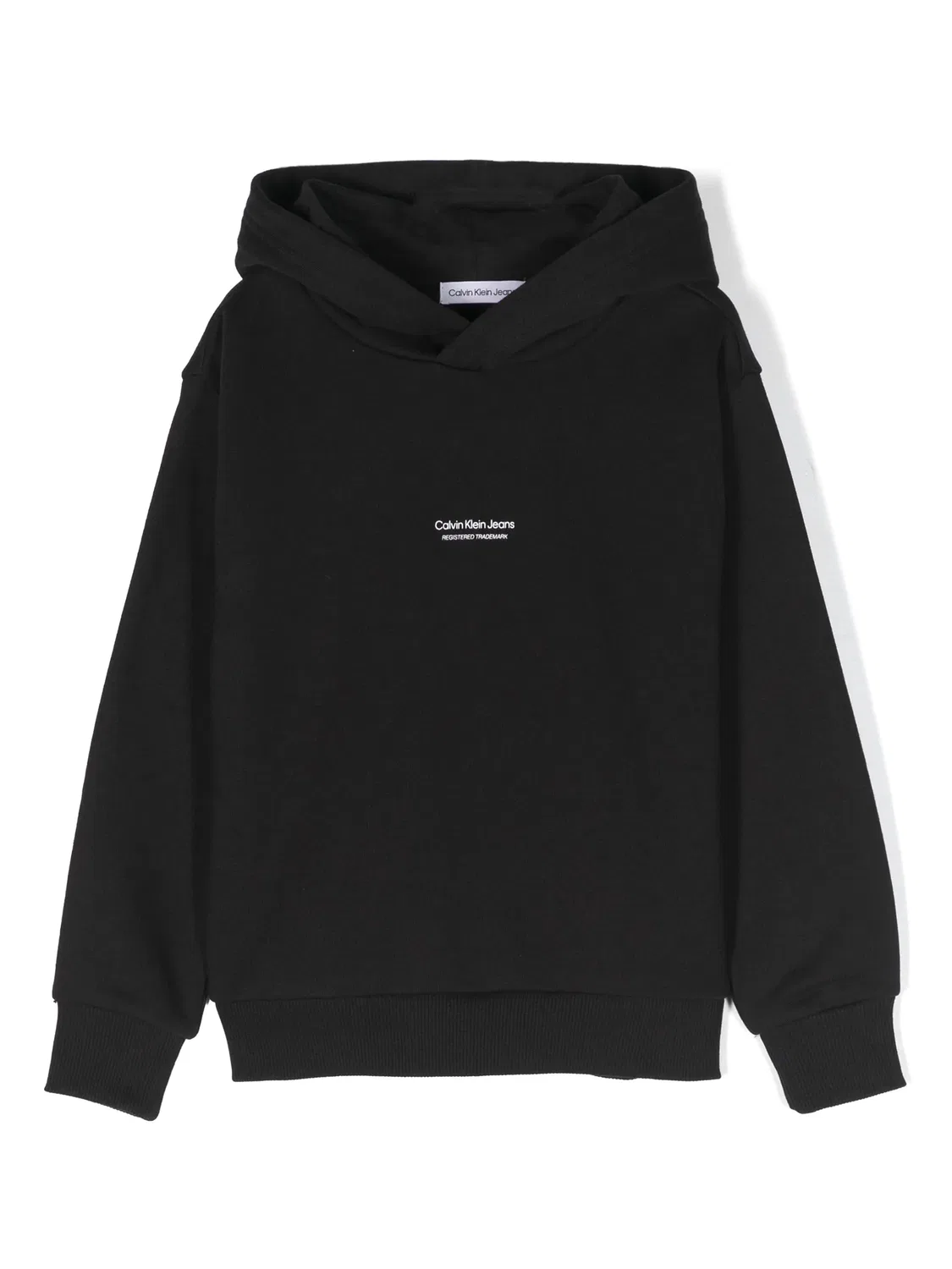 Худи с логотипом Calvin Klein, черный