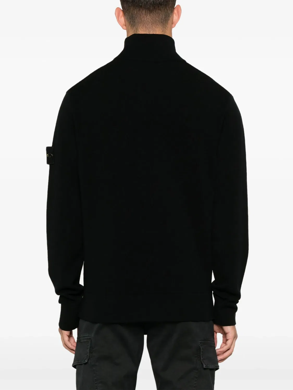 Stone Island Свитер Compass черный — фото 4