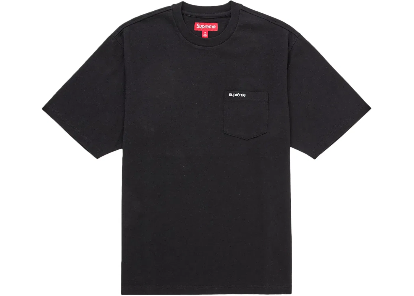 Мужская футболка с накладным карманом Pocket Tee Supreme, черный